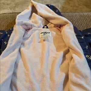 OshKosh B'gosh Navy and Pink Kids Raincoat